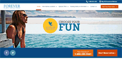 Desktop Screenshot of foreverhouseboats.com